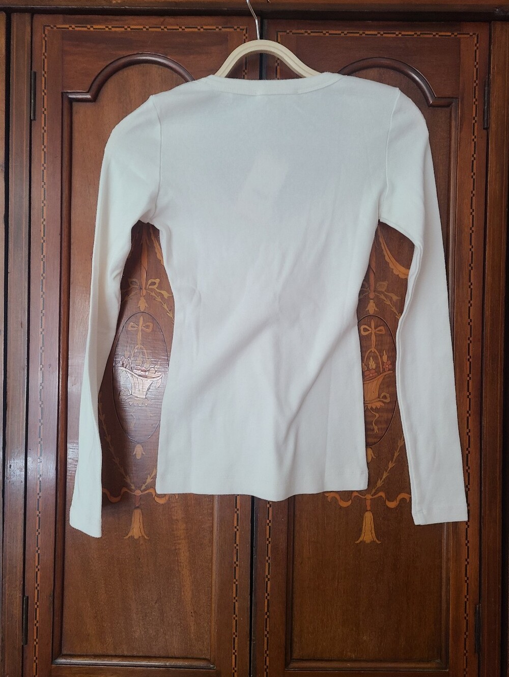 NWT Doen Romy Tee In Salt - Picture 4 of 5